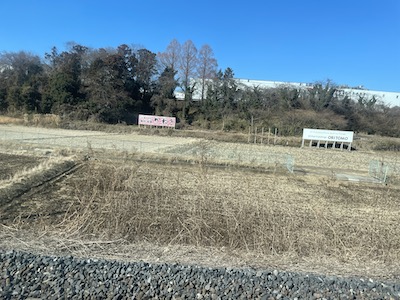 茨城の車窓風景